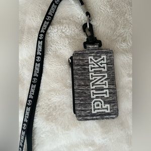 PINK ID lanyard